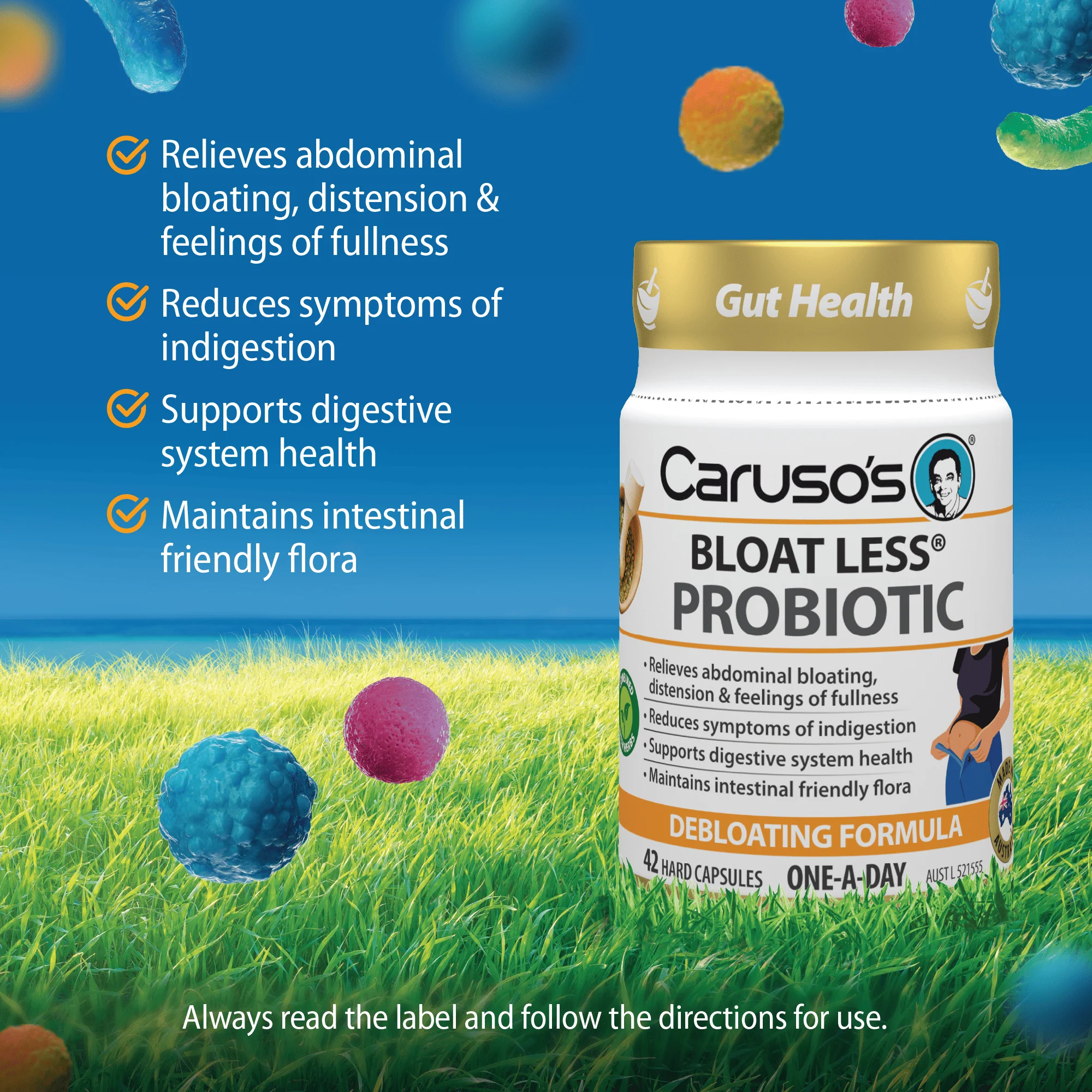 Caruso's Bloat Less® Probiotic - Image 3
